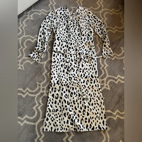 Tibi Size 2 Printed Dress - Picture 2 of 12